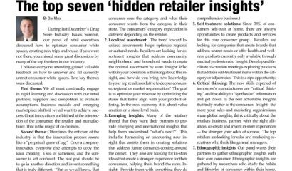 The top seven ‘hidden retailer insights